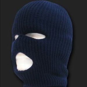 Knit 3 Hole Ski Mask